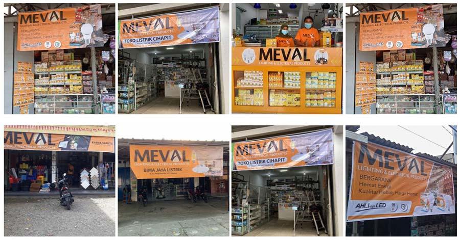 distributor lampu LED terbaik MEVAL