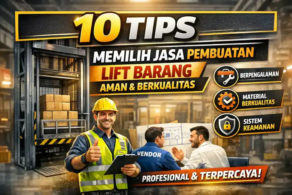 10 Tips Memilih Jasa Pembuatan Lift Barang yang Aman dan Berkualitas