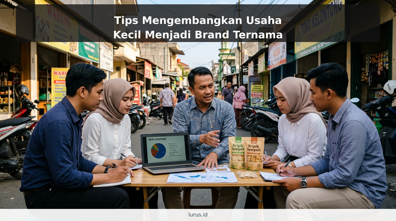Tips Mengembangkan Usaha Kecil Menjadi Brand Ternama