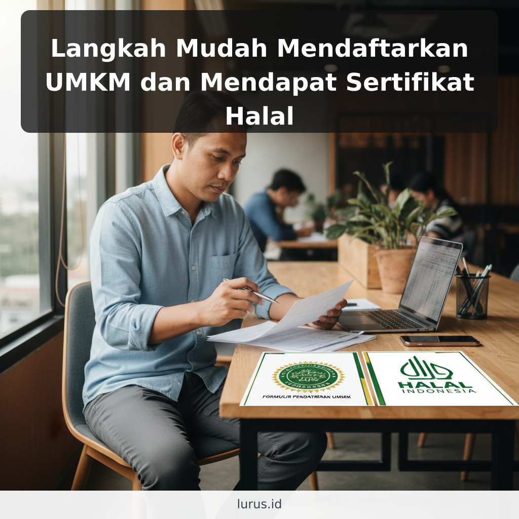 Langkah Mudah Mendaftarkan UMKM dan Mendapat Sertifikat Halal